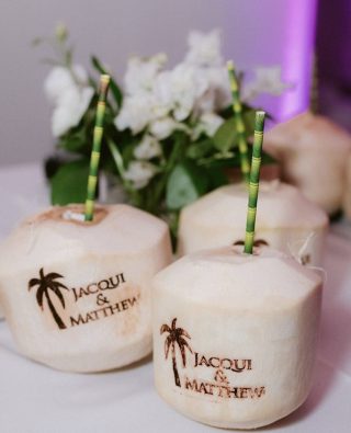 custom-branded coconuts